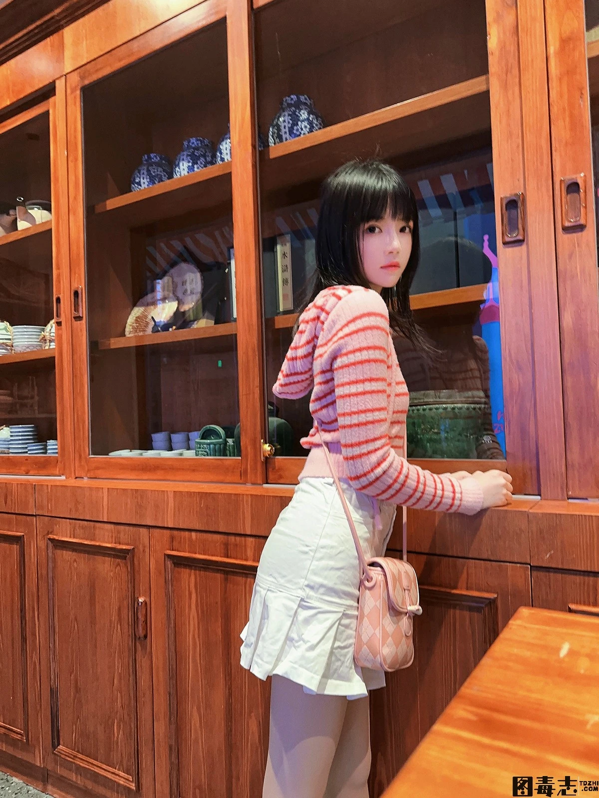 [桜桃喵] 条纹毛衣-光影社区
