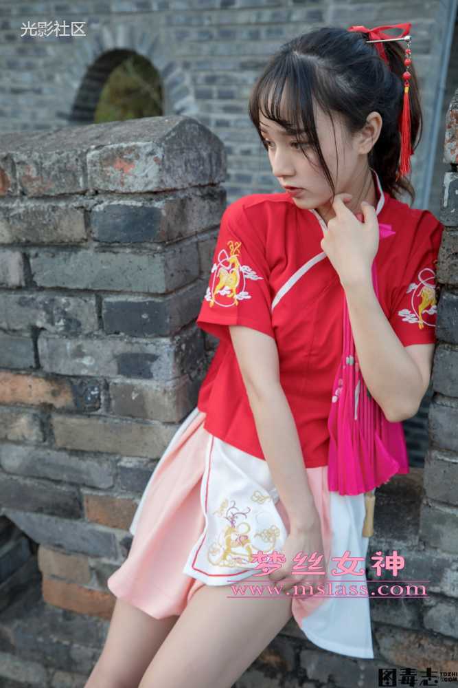 [MSLASS梦丝女神] 2019.09.22 玥玥《长城古风少女》-光影社区