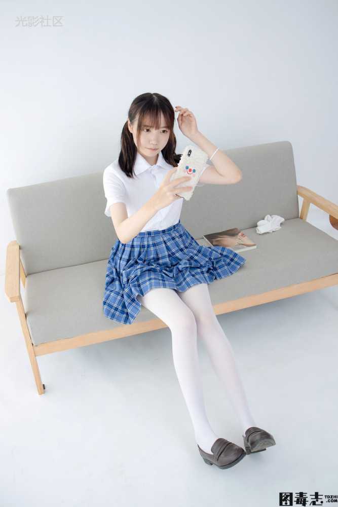 [森萝财团] JKFUN-040 Aika 百圆定制1-2 80D白丝-光影社区