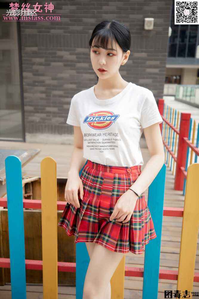 [MSLASS梦丝女神] 2019.09.09 可岚《小白鞋的搭配》-光影社区