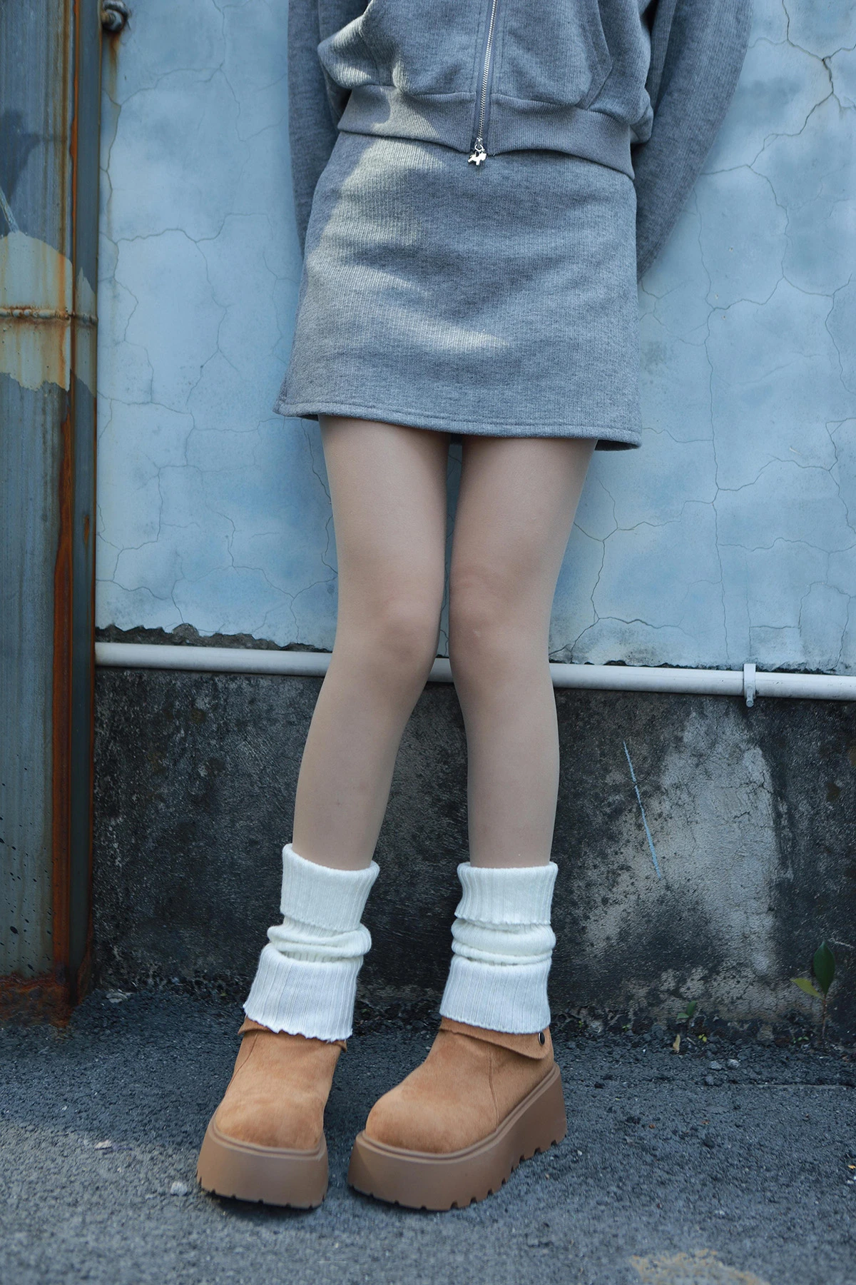 [IESS异思趣向] 模特：美子《堆堆袜（上）》-光影社区