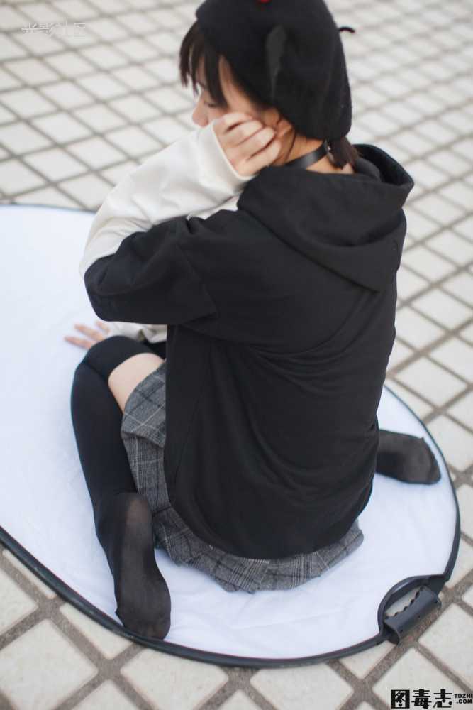 [少女秩序] EXVOL.004 项圈少女过膝黑丝-光影社区