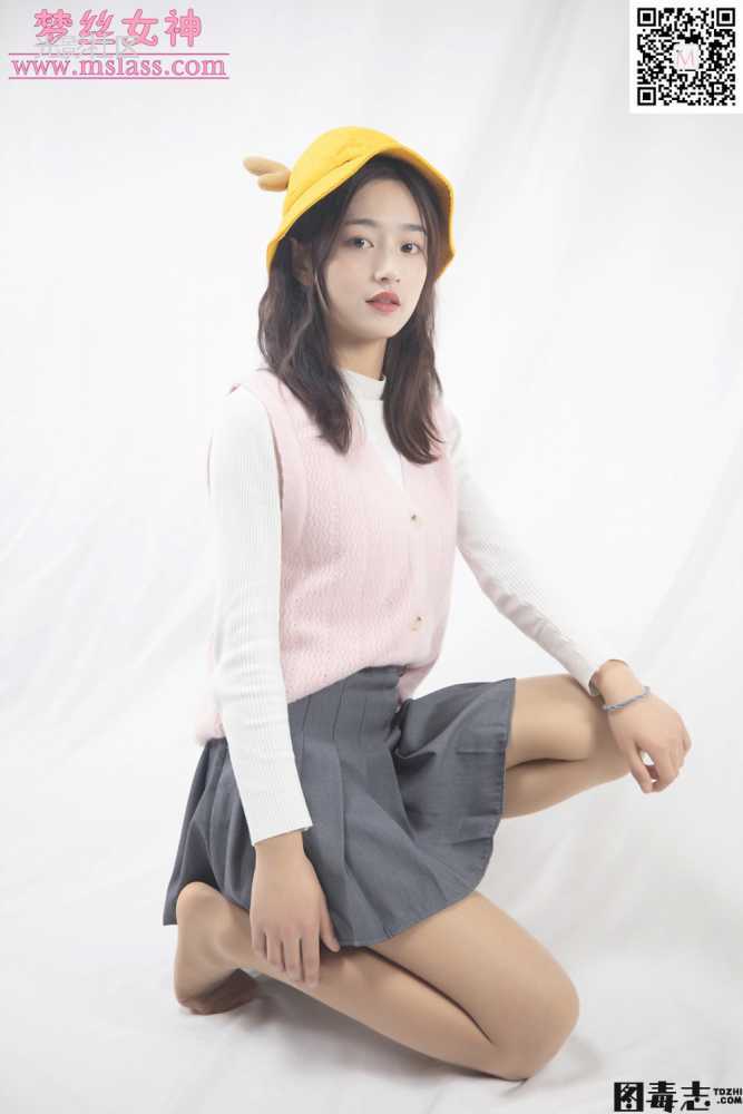 [MSLASS梦丝女神] 2019.12.08 璇璇《9分颜值小黄鸭帽》-光影社区